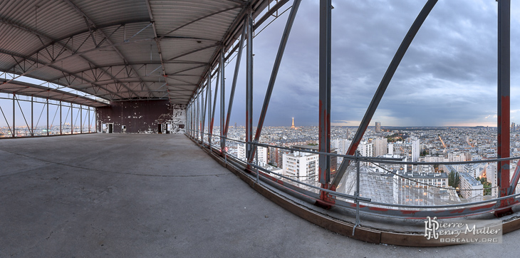 Dernier étage de la Tour So Ouest avant travaux