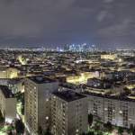 Panoramique de Levallois quartier Eiffel depuis la tour So Ouest