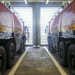 Deux Panther Rosenbauer des pompiers d'Orly