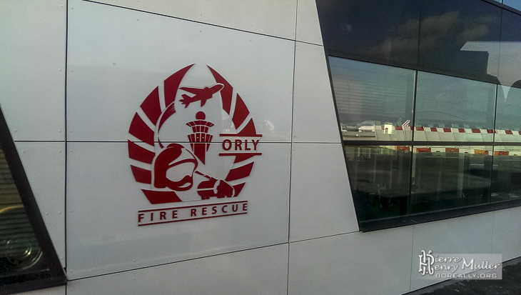 Logo des pompiers de l'aéroport d'Orly