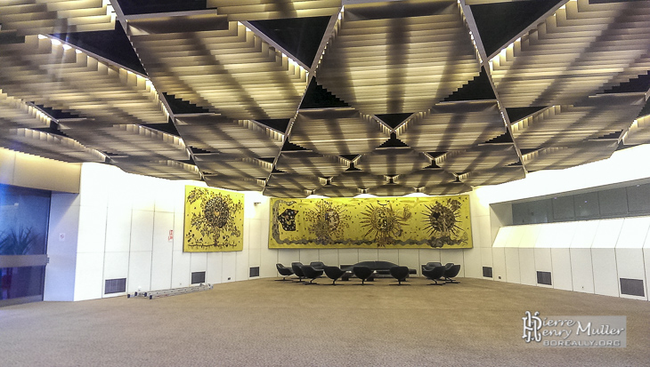 Pavillon de réception des personnalités à Orly