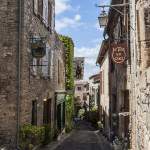 Ruelle de la cité médiévale de Cordes sur Ciel