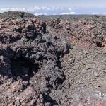 Bouche volcanique à proximité du sommet du Piton de la Fournaise