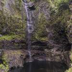 La chute de Bras Patience au barrage de Takamaka à la Réunion