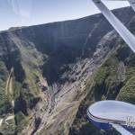 Effondrement à la Plaine des remparts à la Réunion