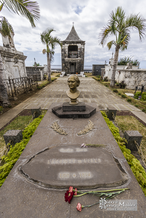 Tombe de Charles Marie René Leconte de Lisle