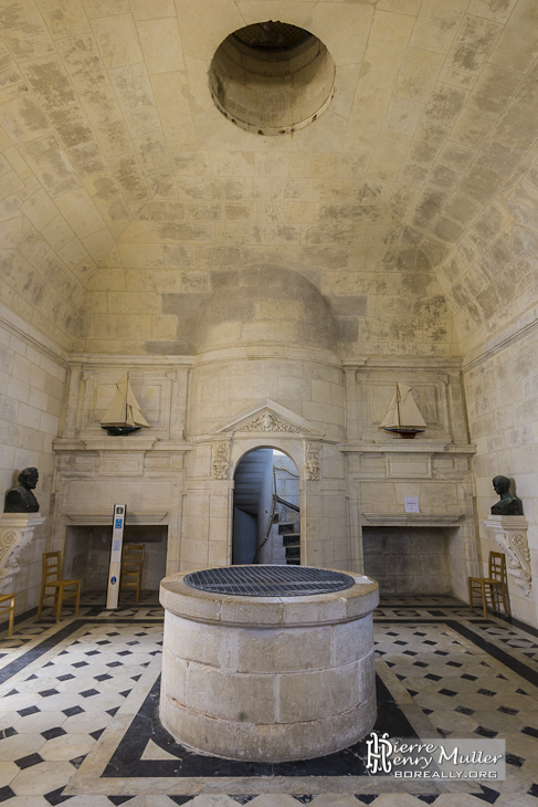 Premier étage dit appartement du roi au phare de Cordouan