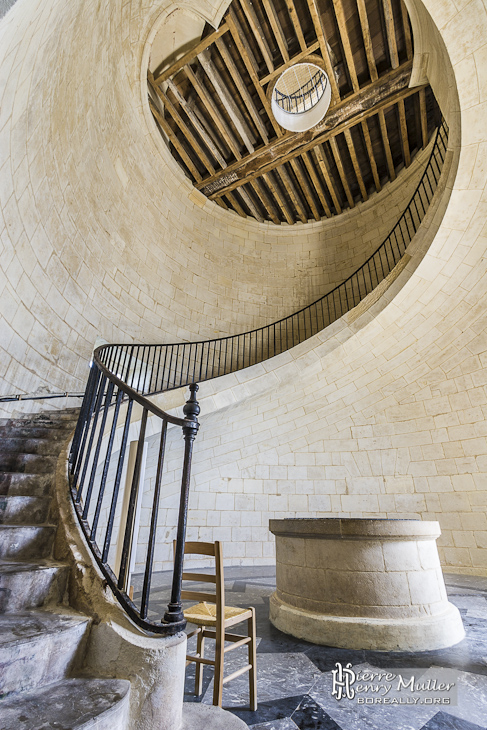 Quatrième étage du phare de Cordouan